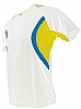 Camiseta Tecnica Electro Nath  - Color Blanco/Amarillo Flúor/Royal Flúor